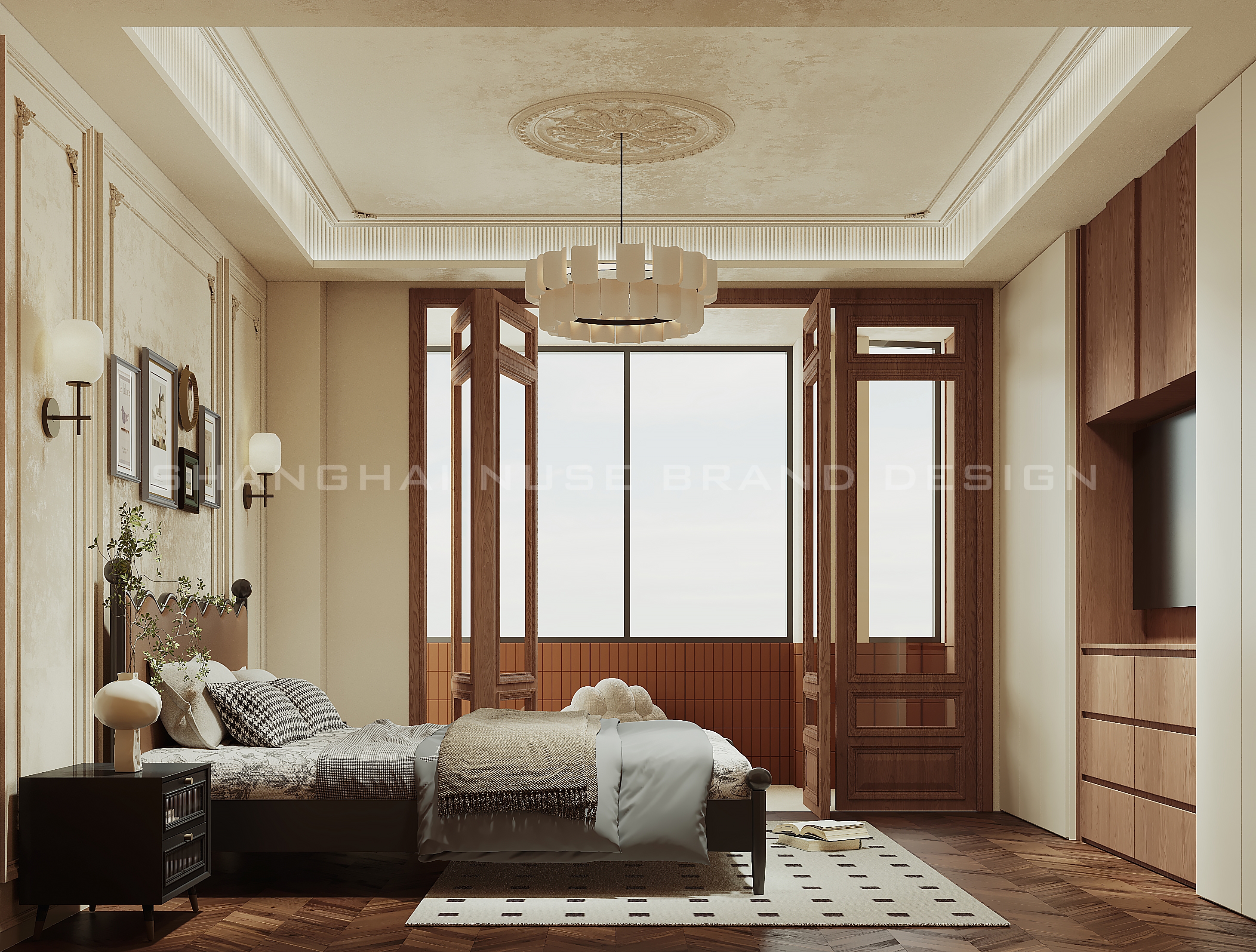 谁能拒绝？法式浪漫骨+ 现代松弛感，这家细节全是心动-17