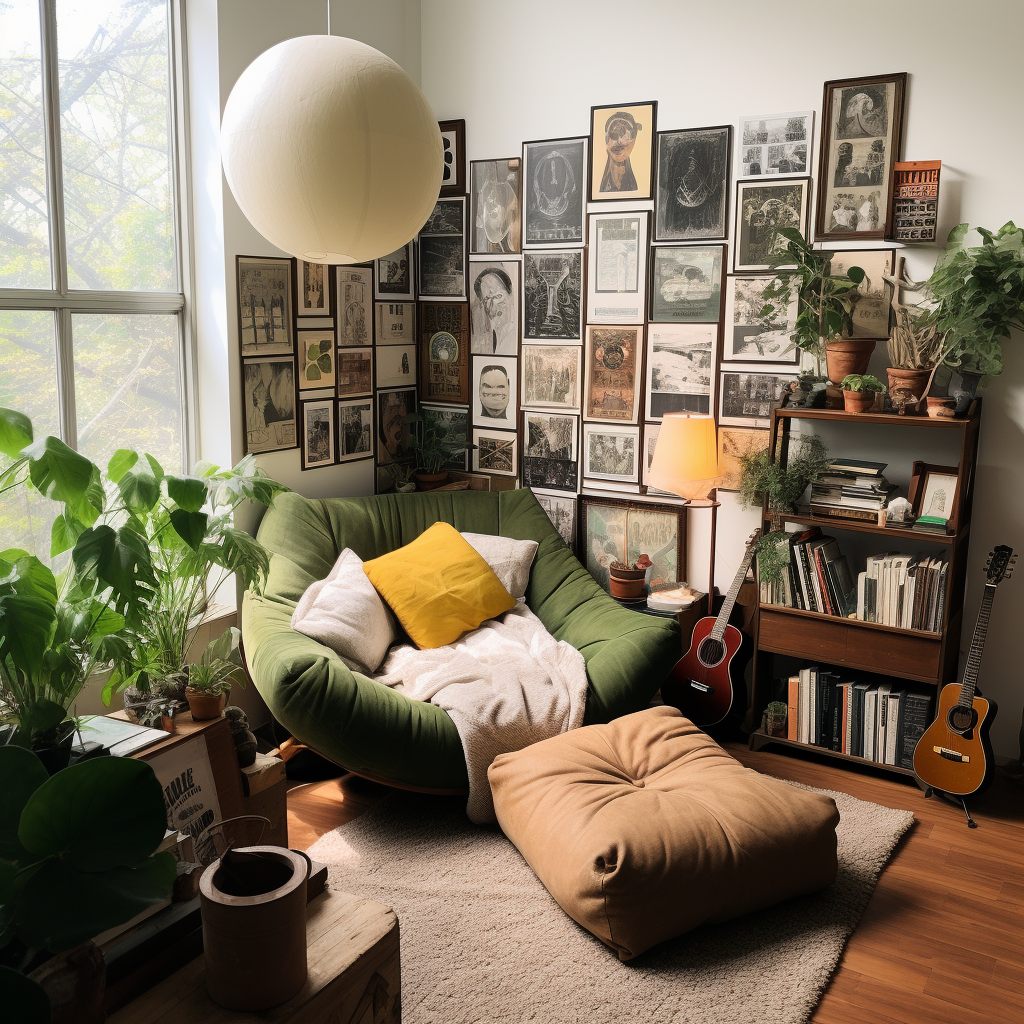 懒人椅子绿色-20