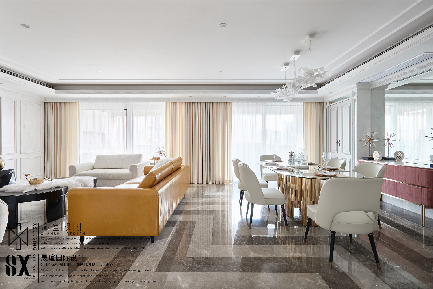 东方府邸轻奢时尚摩登家居设计-8