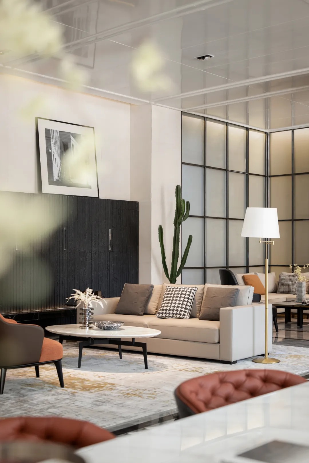   李益中空间设计丨西安万科·金域缇香售楼中心  室内设计 丨中国西安-31