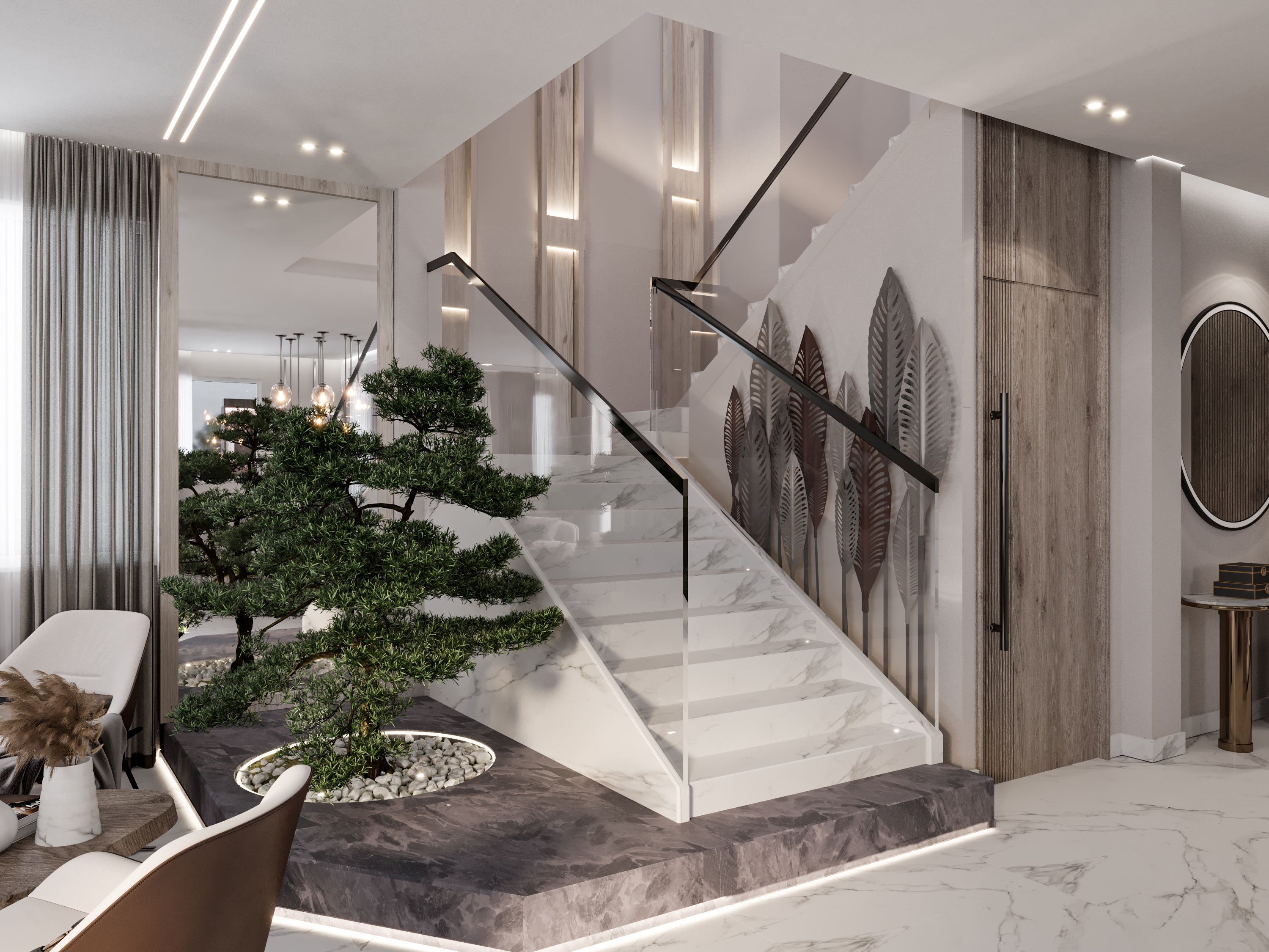 Monochromatic Modern Reception-2