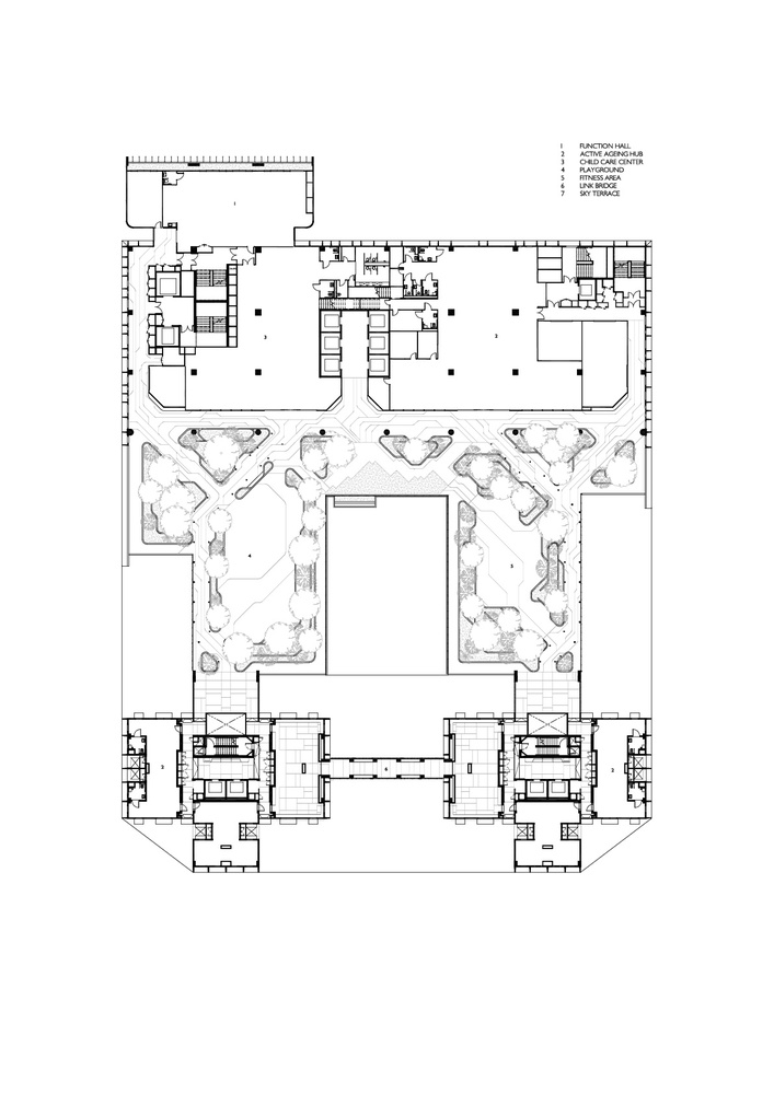 新加坡 Kampung Admiralty 一站式垂直社区设计丨WOHA-62