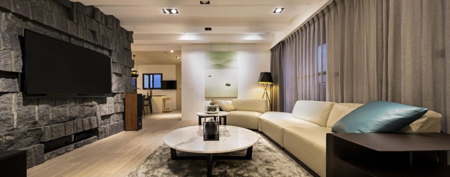 165㎡现代住宅 艾马室内装修设计-9