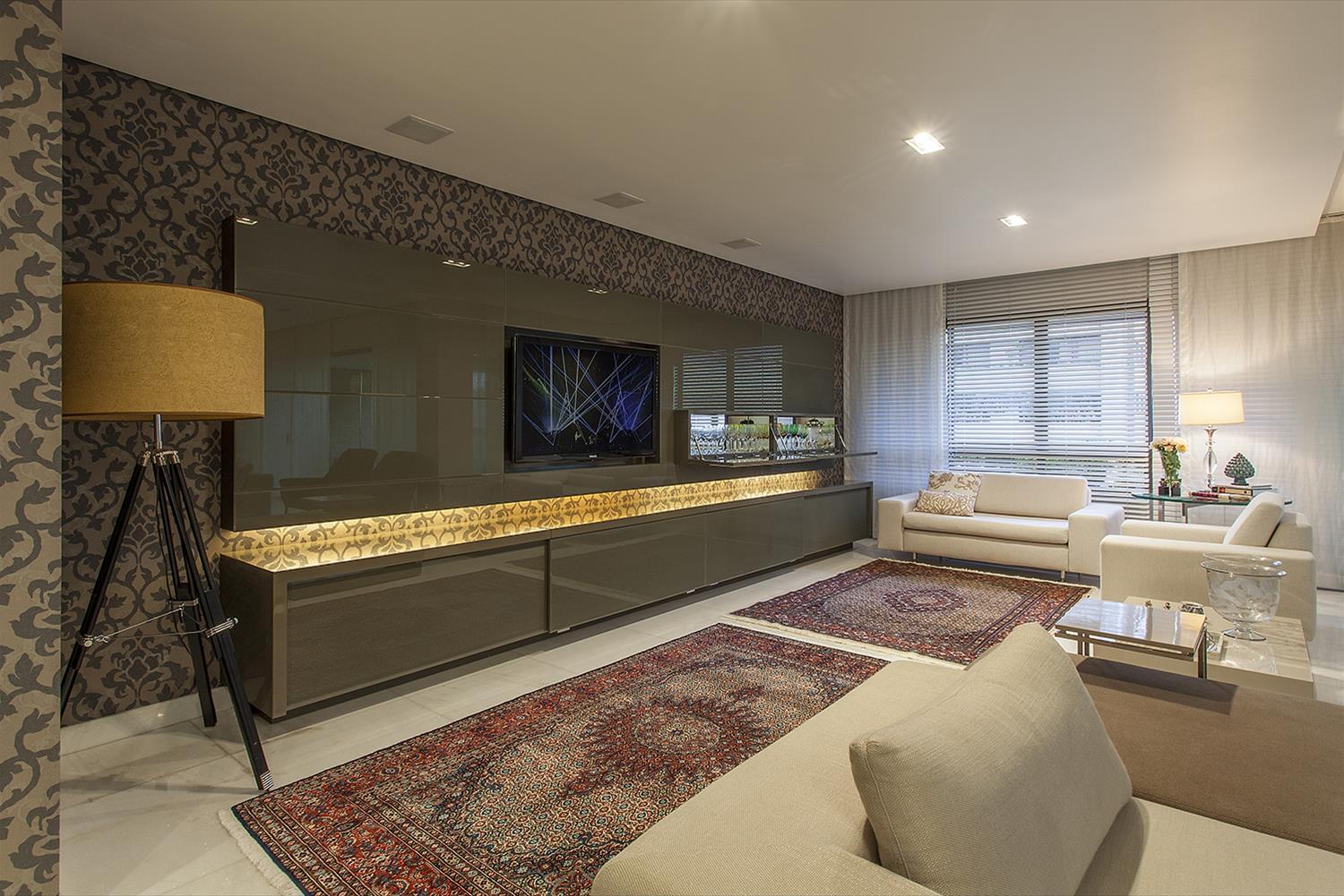 巴西豪华公寓设计，现代风格与智能家居的完美结合-2