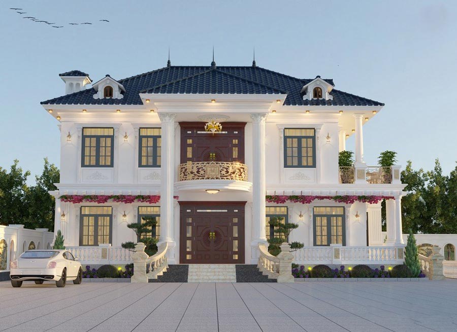 35套二层坡顶别墅设计方案丨NEOHouse vn-14