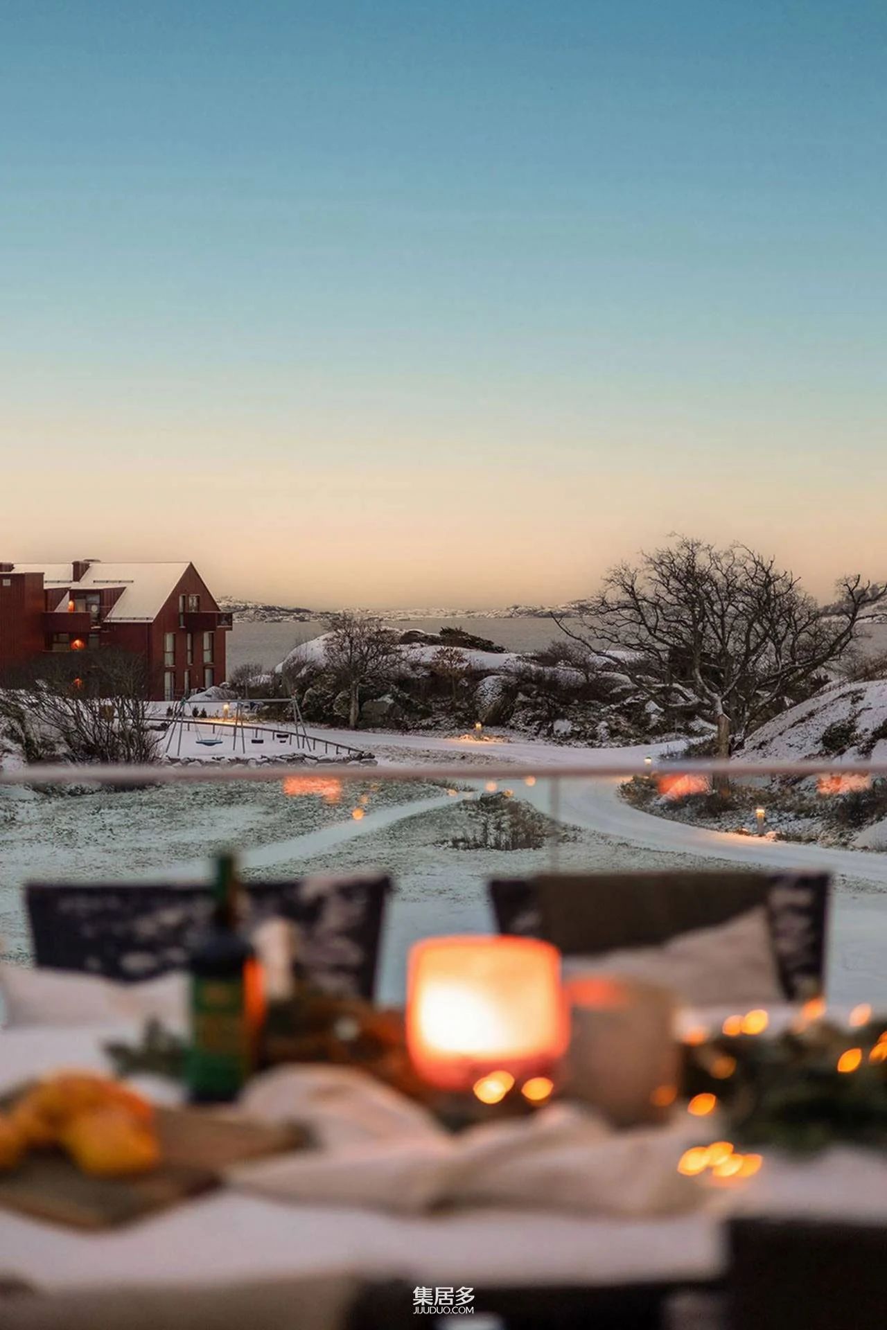 瑞典现代山地别墅-16