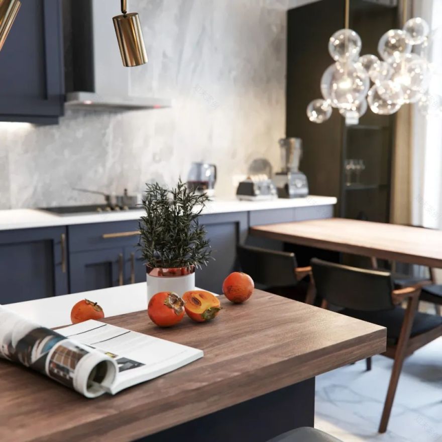 93㎡轻奢质感私宅丨OSOME studio-36