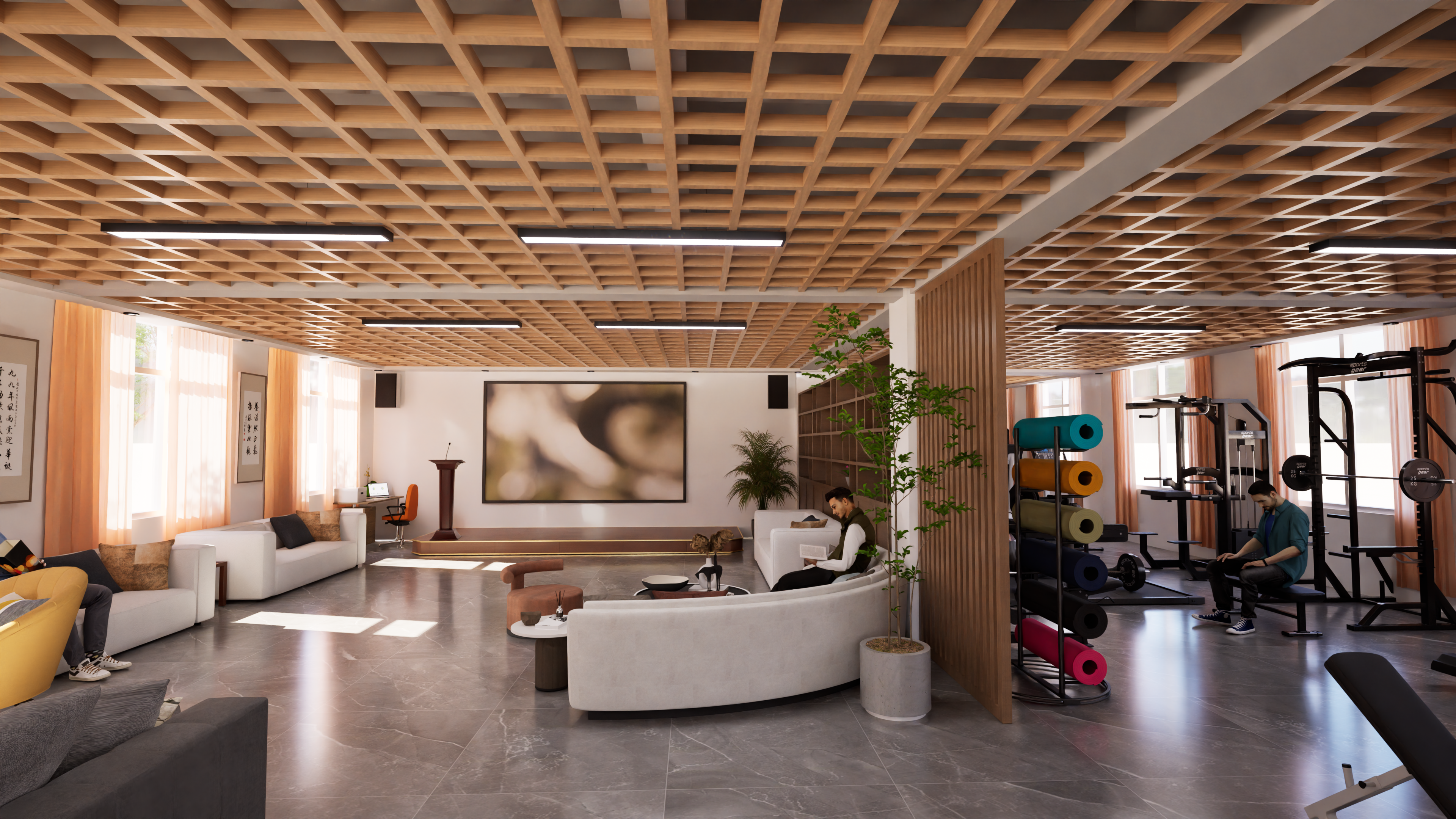 魅力“职工之家”设计 / 健身房-9