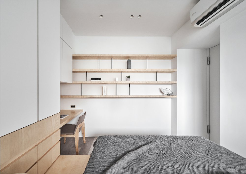 不定义空间的多功能小宅，62㎡旧房改造 | 虫点子新作-69