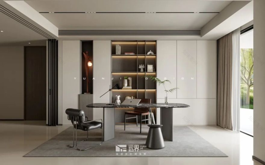 中洲锦城湖岸300㎡ X栖于光影丨中国成都丨C&D house工作室-32