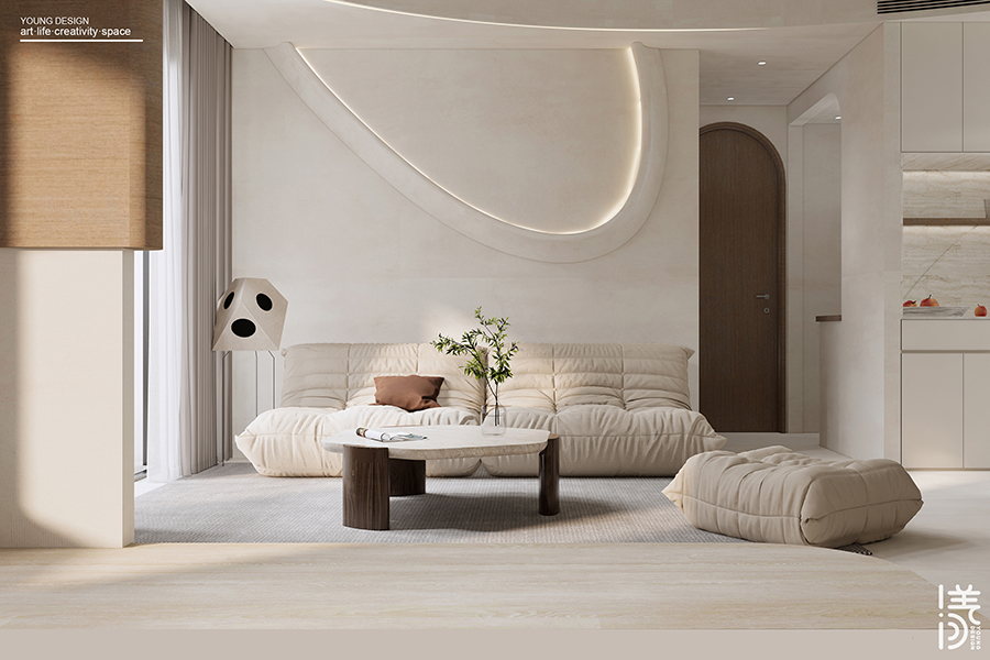 深铁懿府奶油侘寂风家居设计丨中国深圳丨深圳漾空间设计有限公司-10