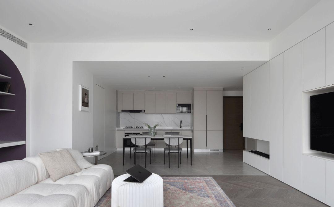 清羽设计丨平层丨来康康单身建筑师小姐姐的家-13