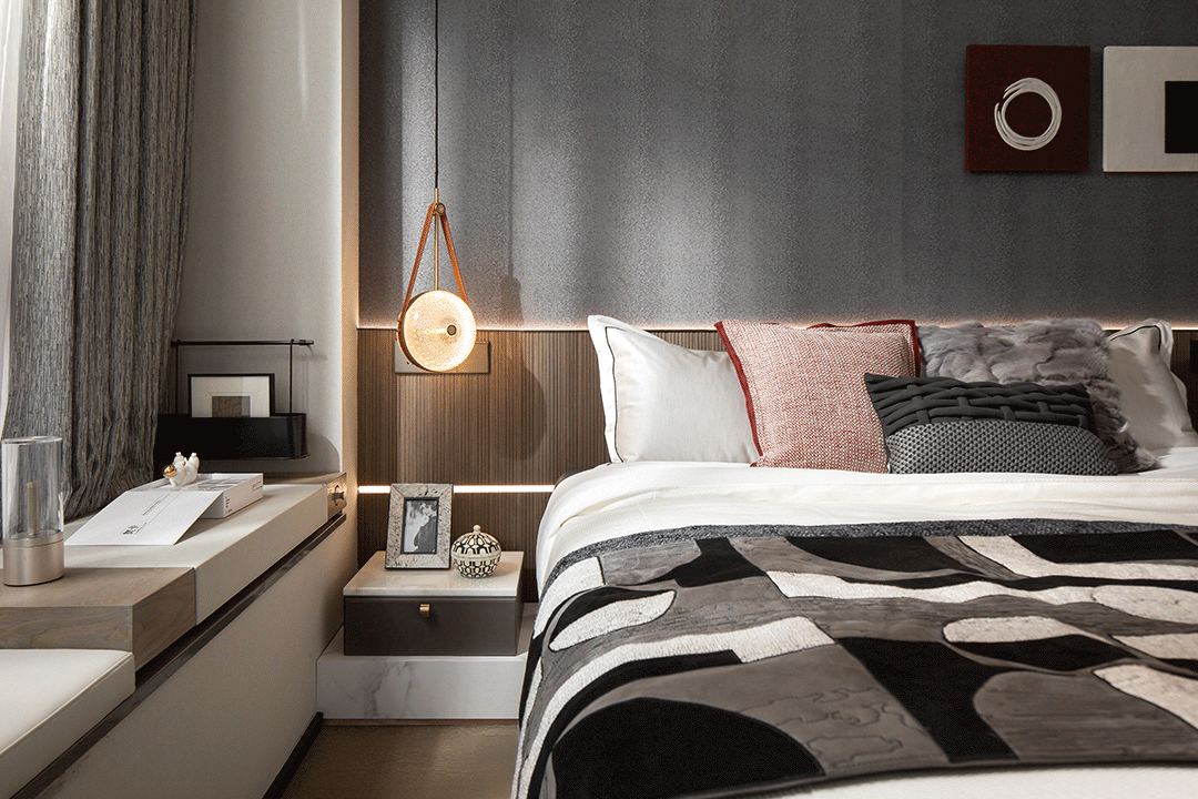 广州卓越晴翠府样板间丨中国广州丨柘壹设计-26