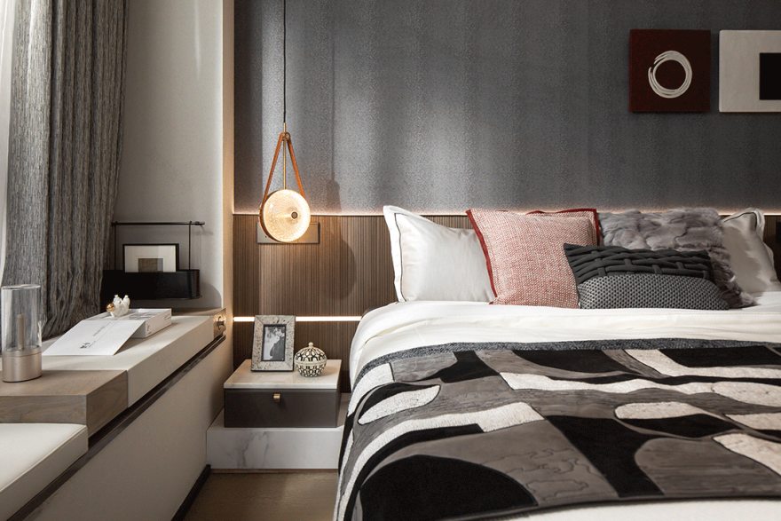 广州卓越晴翠府样板间丨中国广州丨柘壹设计-26