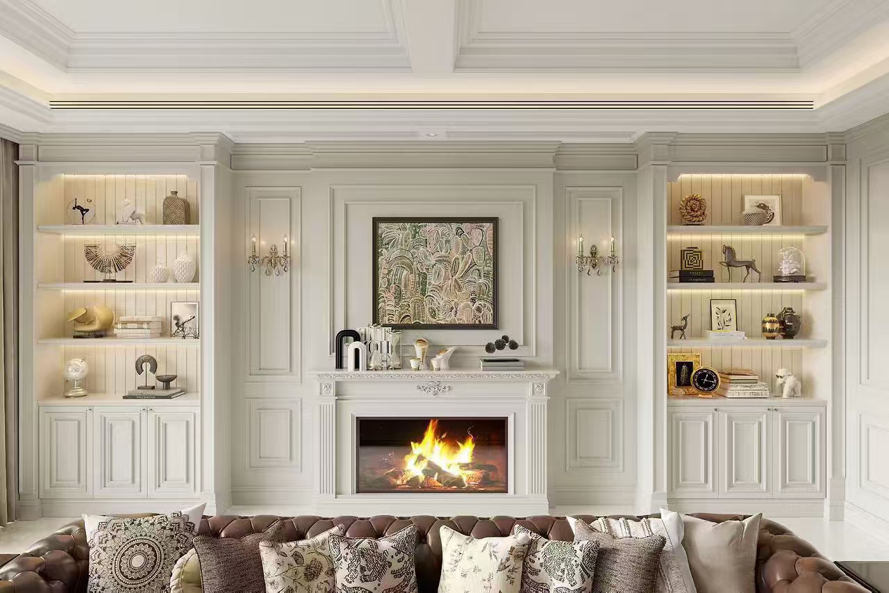 美式别墅【效果表现】丨橘鹿品牌全案设计-23