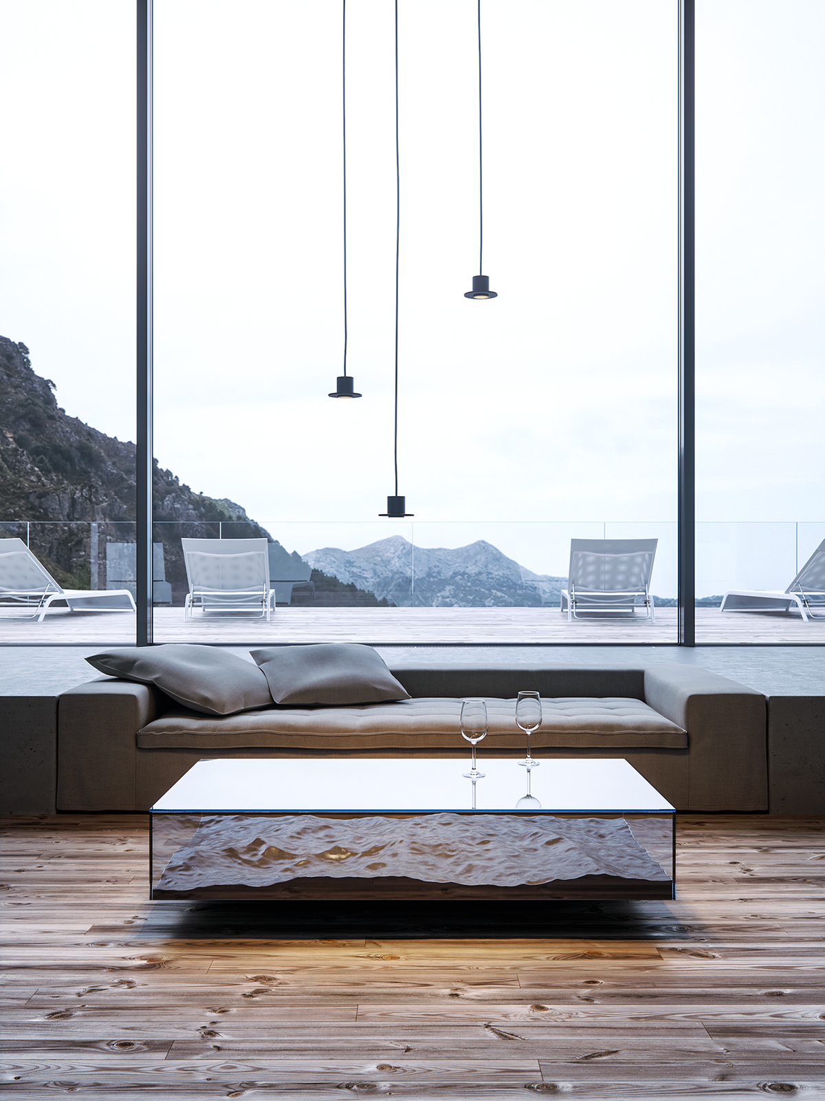 现代工业风LOFT空间-5