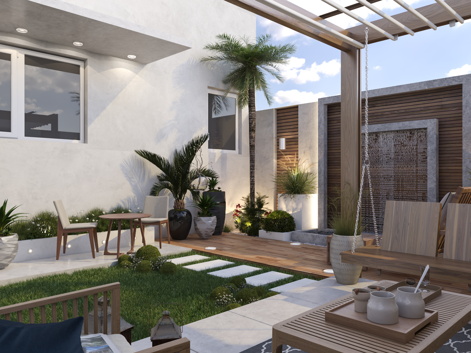 small garden in KSA-6