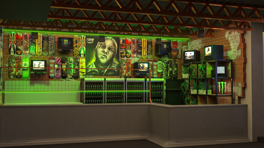 Monster 品牌 CavePool 定制洞穴泳池设计丨巴西圣保罗-11