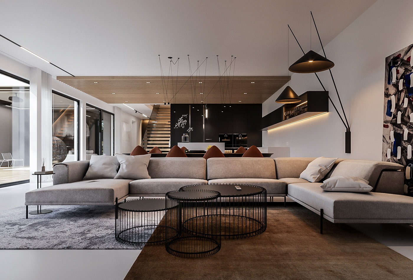 波兰简约风别墅设计-3