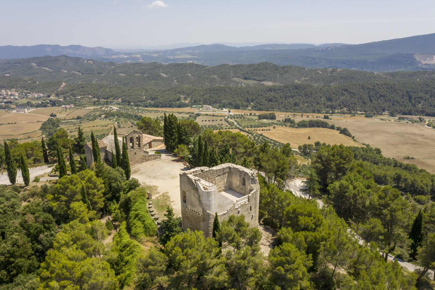 西班牙蒙萨城堡景观-10