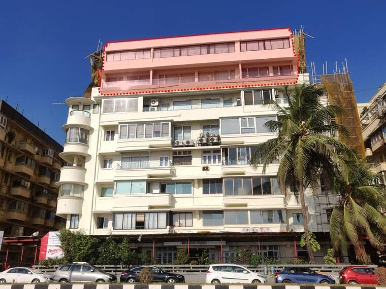 孟买滨海大道和椭圆草坪等地建筑加层项目丨印度-70