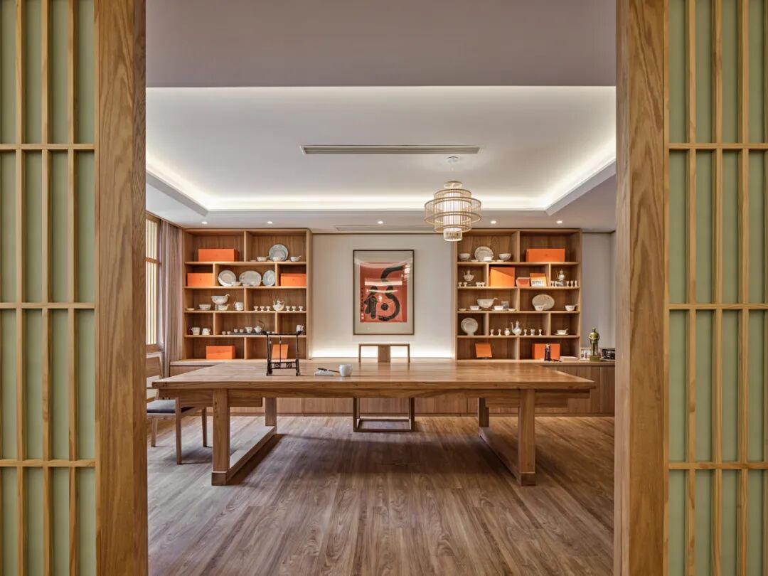 爱入尘烟-上海玉兰花开公益文化会客厅空间设计-146