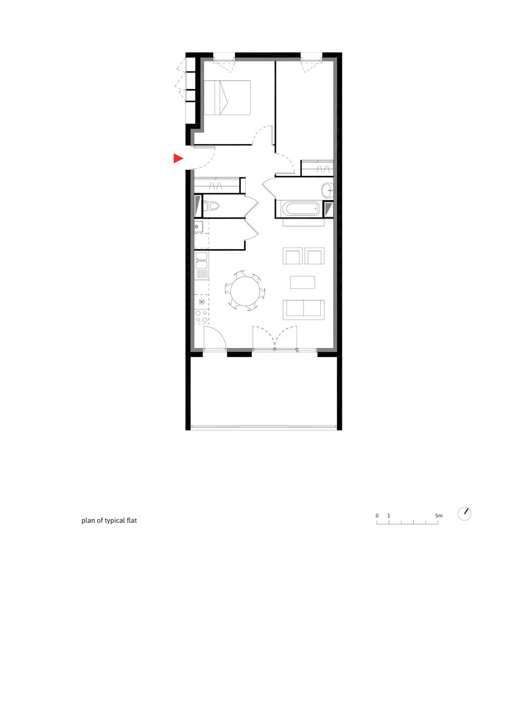 法国 Cornebarrieu 绿色联排别墅项目-19