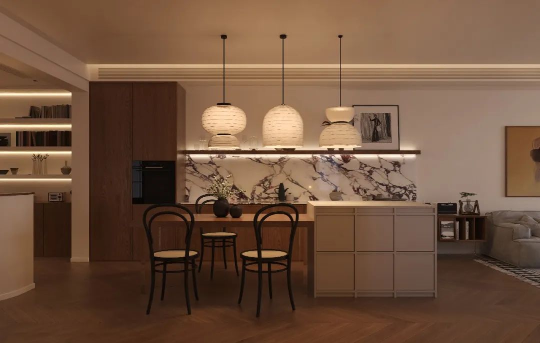 复古原木风!极度舒适惬意的家丨中国深圳丨壹贰壹捌设计事务所-38