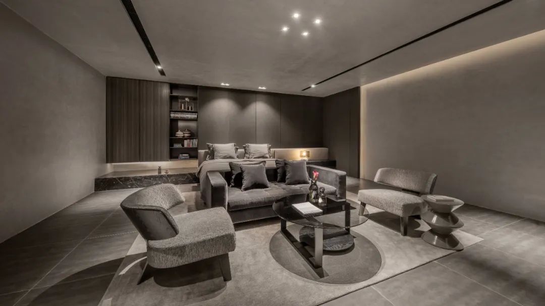 深圳福田区 1000㎡顶级奢华会所设计 | 低调优雅的高级灰空间-32