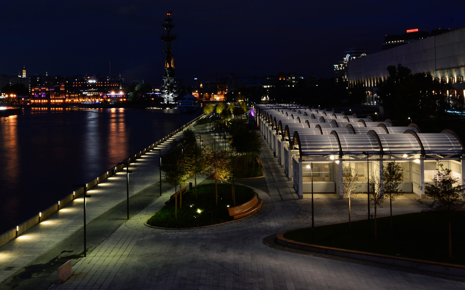 Krymskaya 堤坝景观公园丨俄罗斯莫斯科丨Wowhaus Architecture Bureau-83