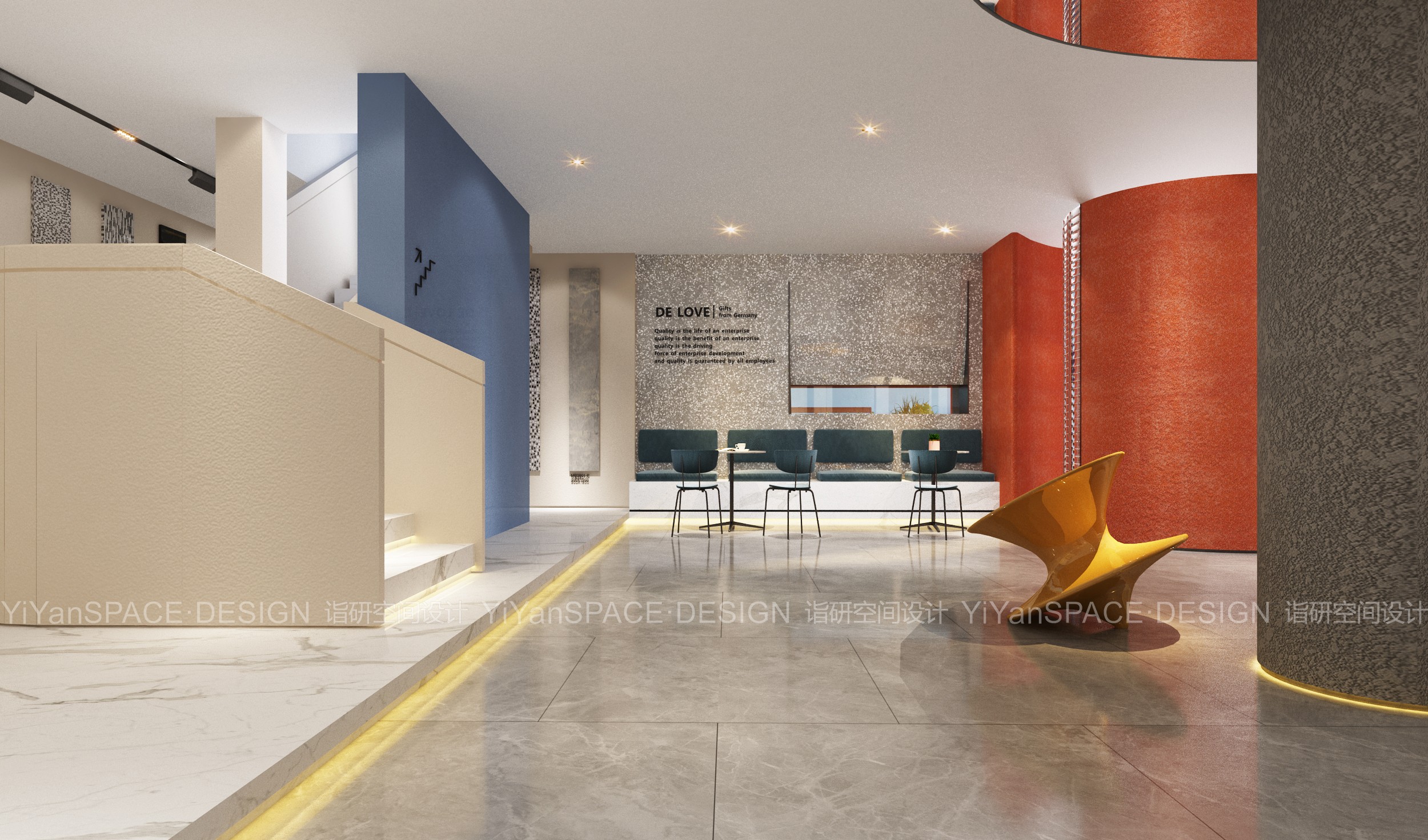 陶瓷展厅为爱延续丨诣研空间设计-40