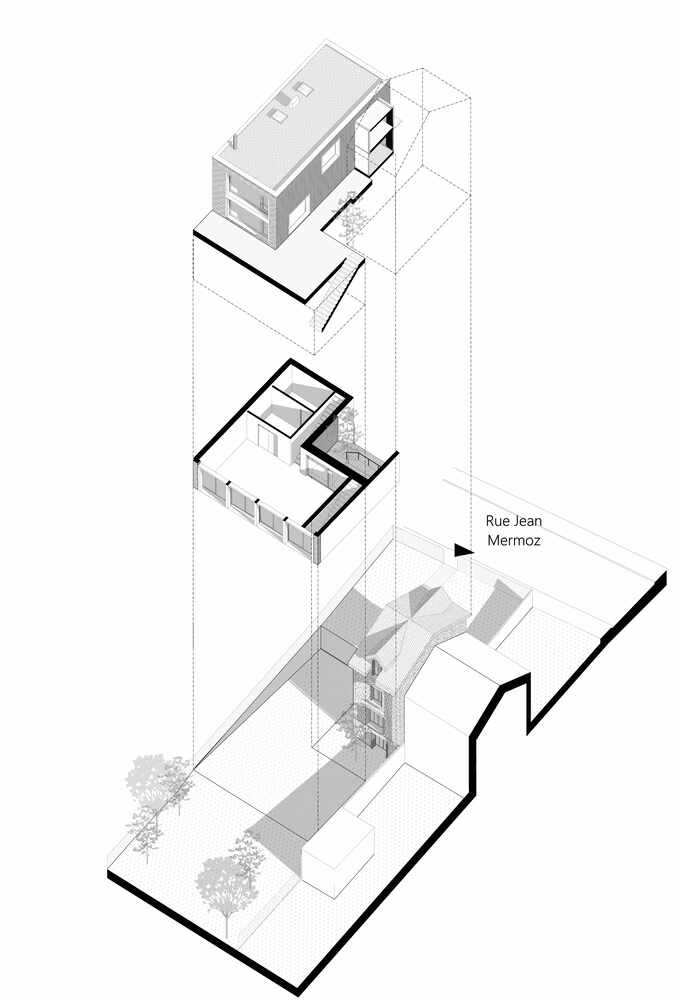 巴黎郊区独立住宅扩建丨法国巴黎丨Hemaa Architectes-45