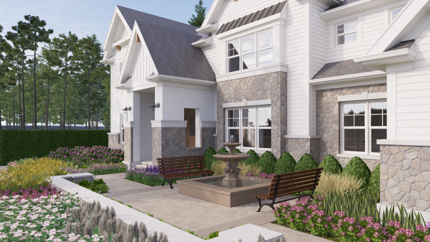 House Exterior and outdoor design renderings-4