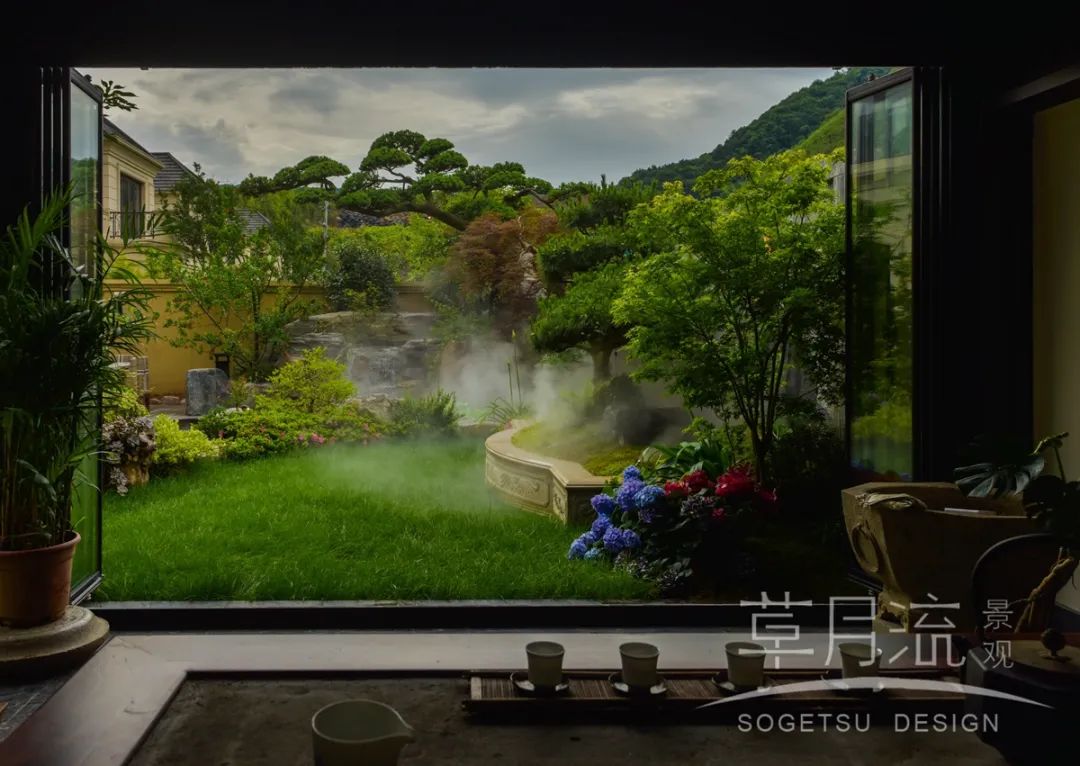 青山湖玫瑰园揽月苑别墅丨草月流-9