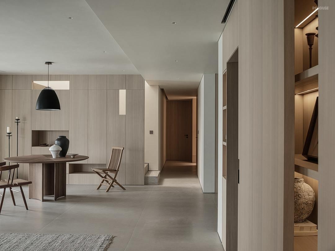 278㎡复式空间,超大阳台的轻禅意三代同堂之家 · 拾光悠然设计-52