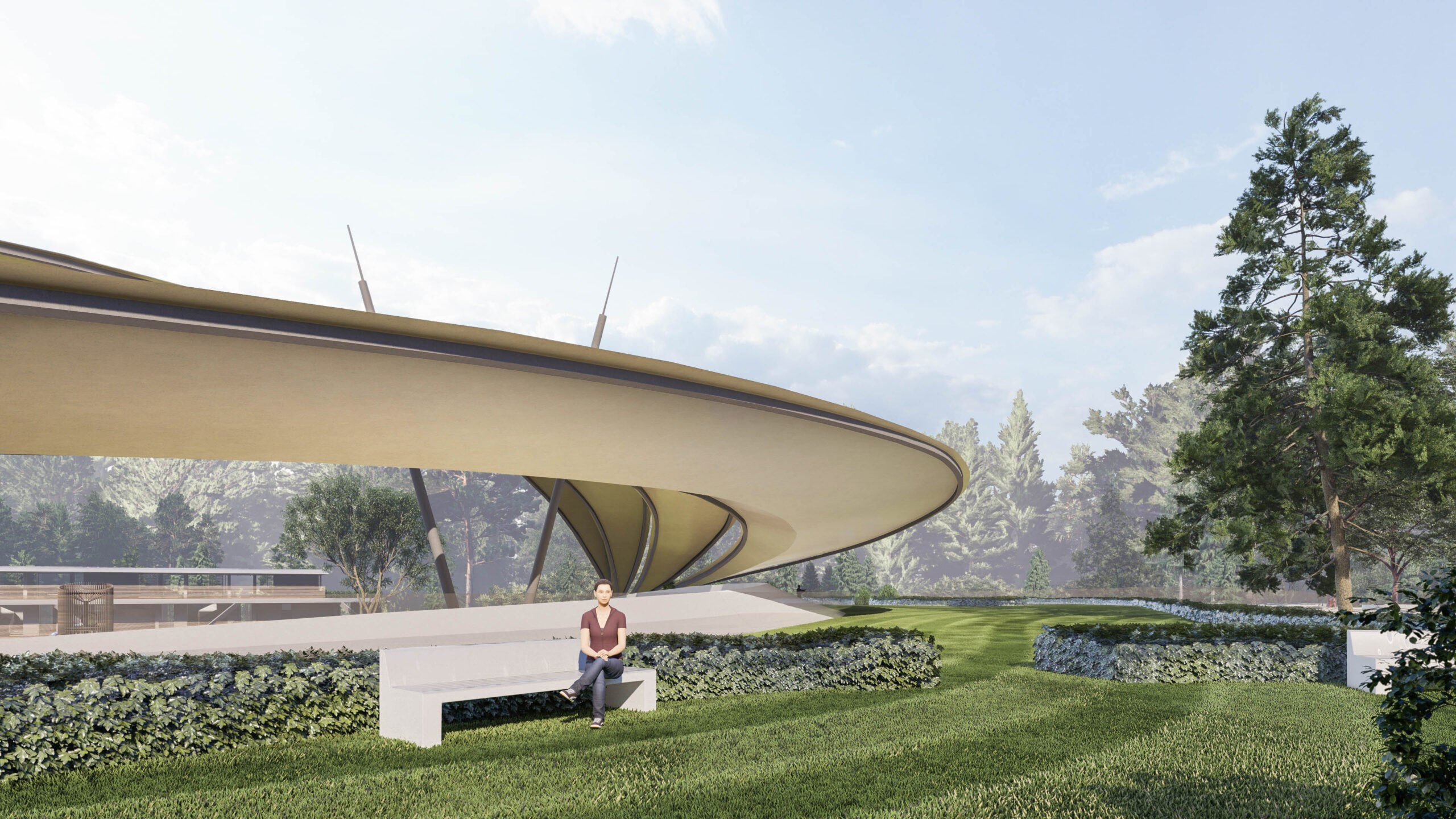 Проект общественного SPA комплекса в кп Вербилки 1850м² — портфолио бюро ARXY-14