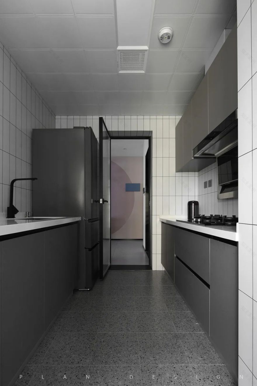 成都 108 平三居室,全屋无硬造型,温润细腻的色彩设计-61