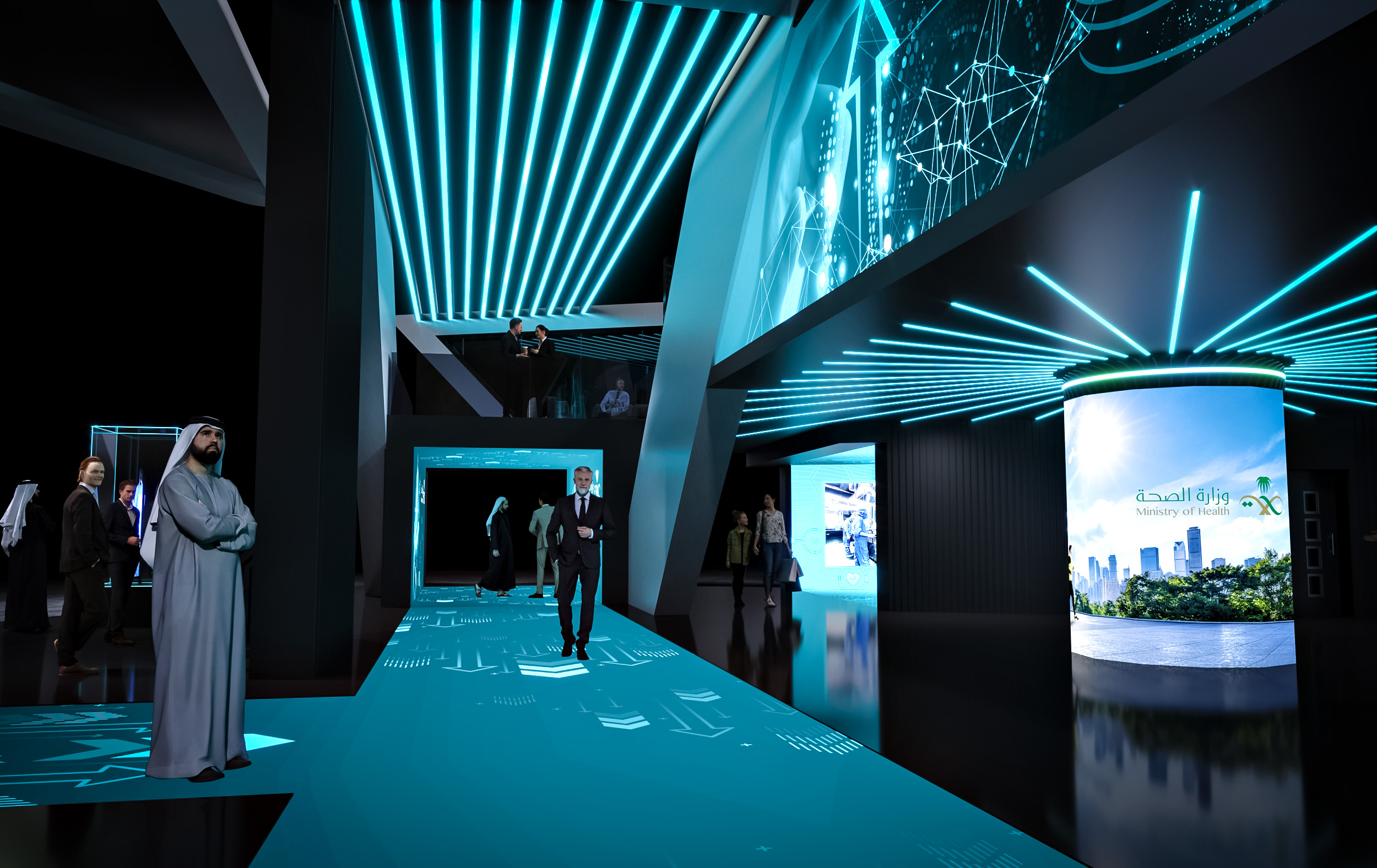 MOH Stand 26.5m x 19m Global Health 2025-15