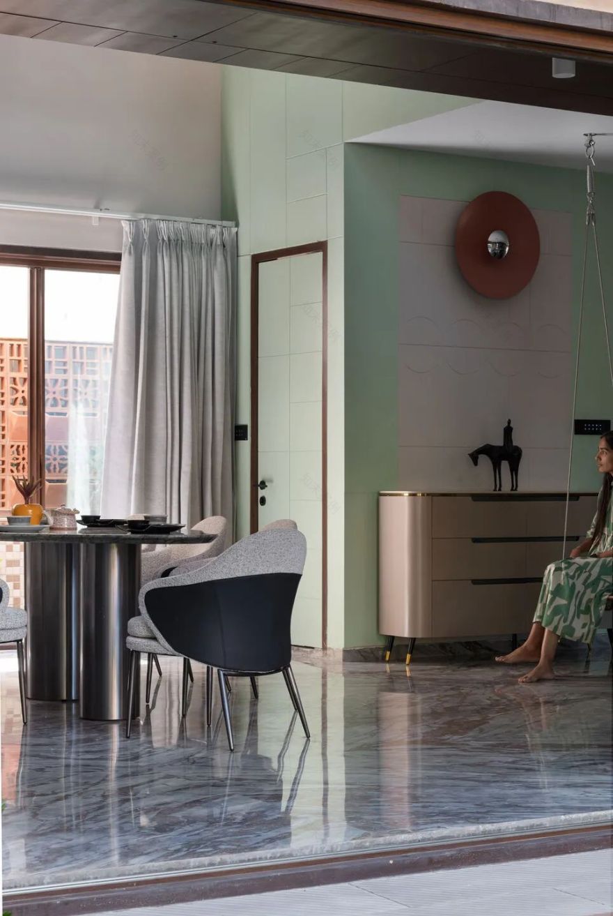 绿色宁静屋丨印度丨Manoj Patel Design Studio-29