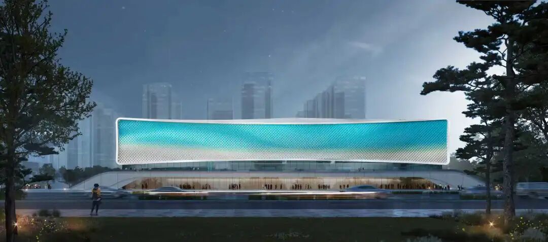 【中瀚设计】波光瓷影跃动龙泉|龙泉市全民健身中心-0