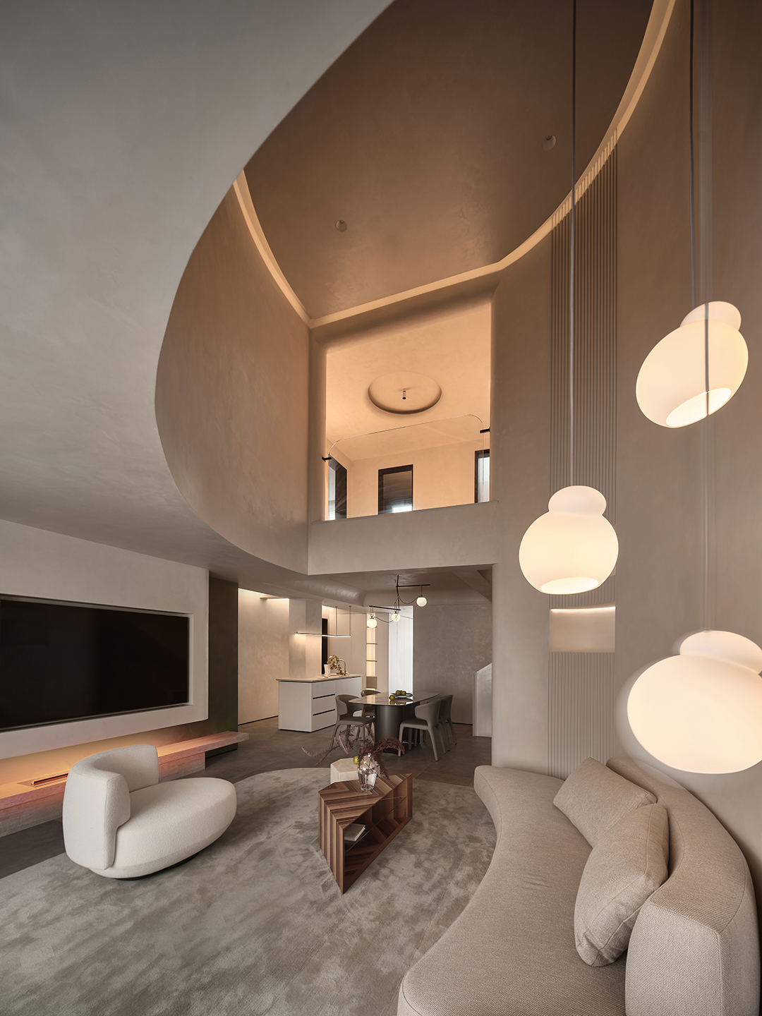 观享际SKH新作｜南京660㎡别墅，自由与爱-199