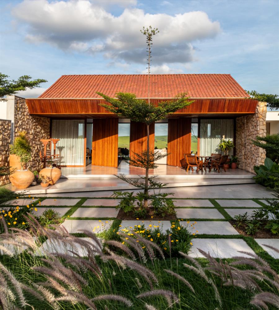 巴西绿色农场住宅-5