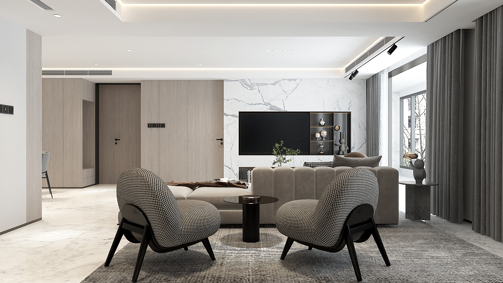 简约风室内设计项目，年后落地亮相！-1