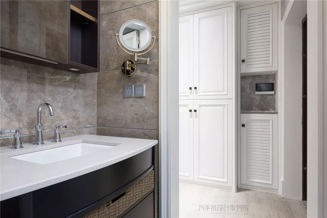 124 平美式轻奢家居，功能与美感兼具-19