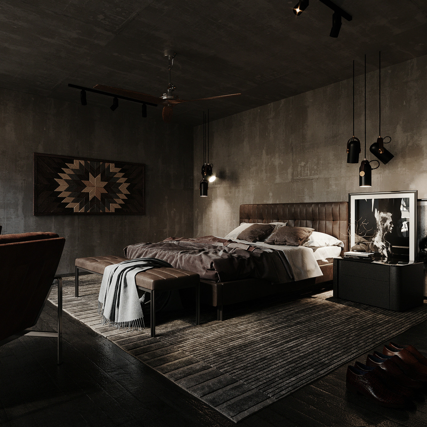 现代遇上工业元素的质感，粗犷中带有质感美！                     -12