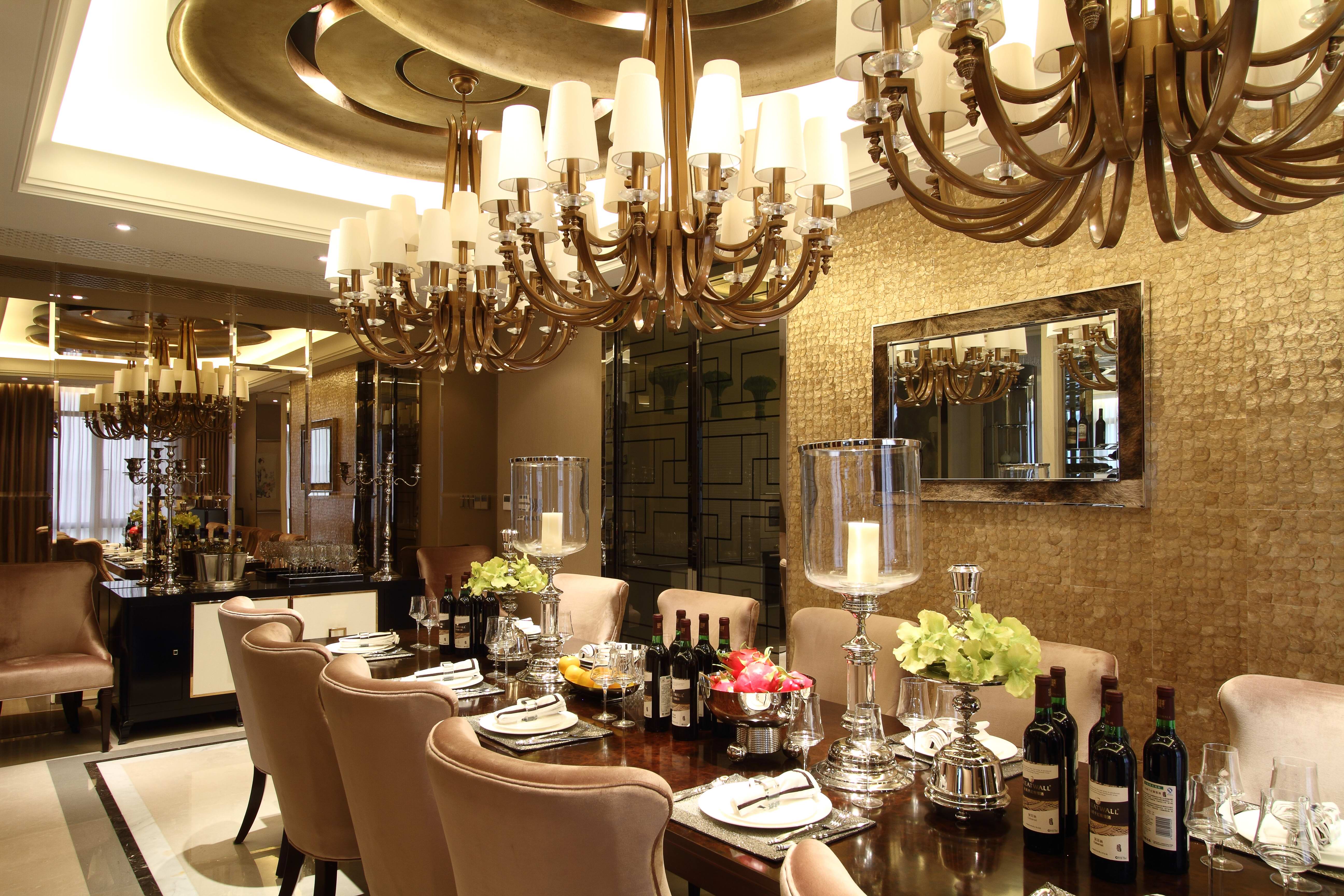 成都欧式新古典风格样板房 高清大图 实景摄-2