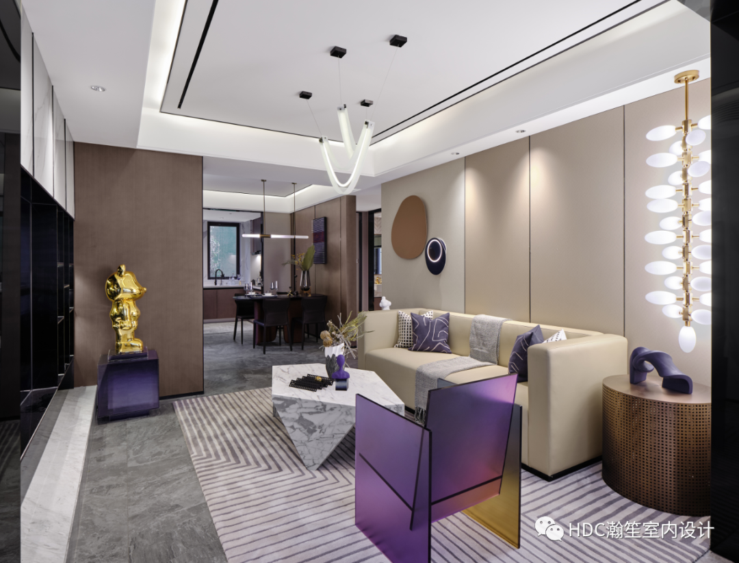金为·翠微名府样板间丨中国江苏丨HDC 成都瀚笙室内设计有限公司,成都原准度装饰设计有限公司-6