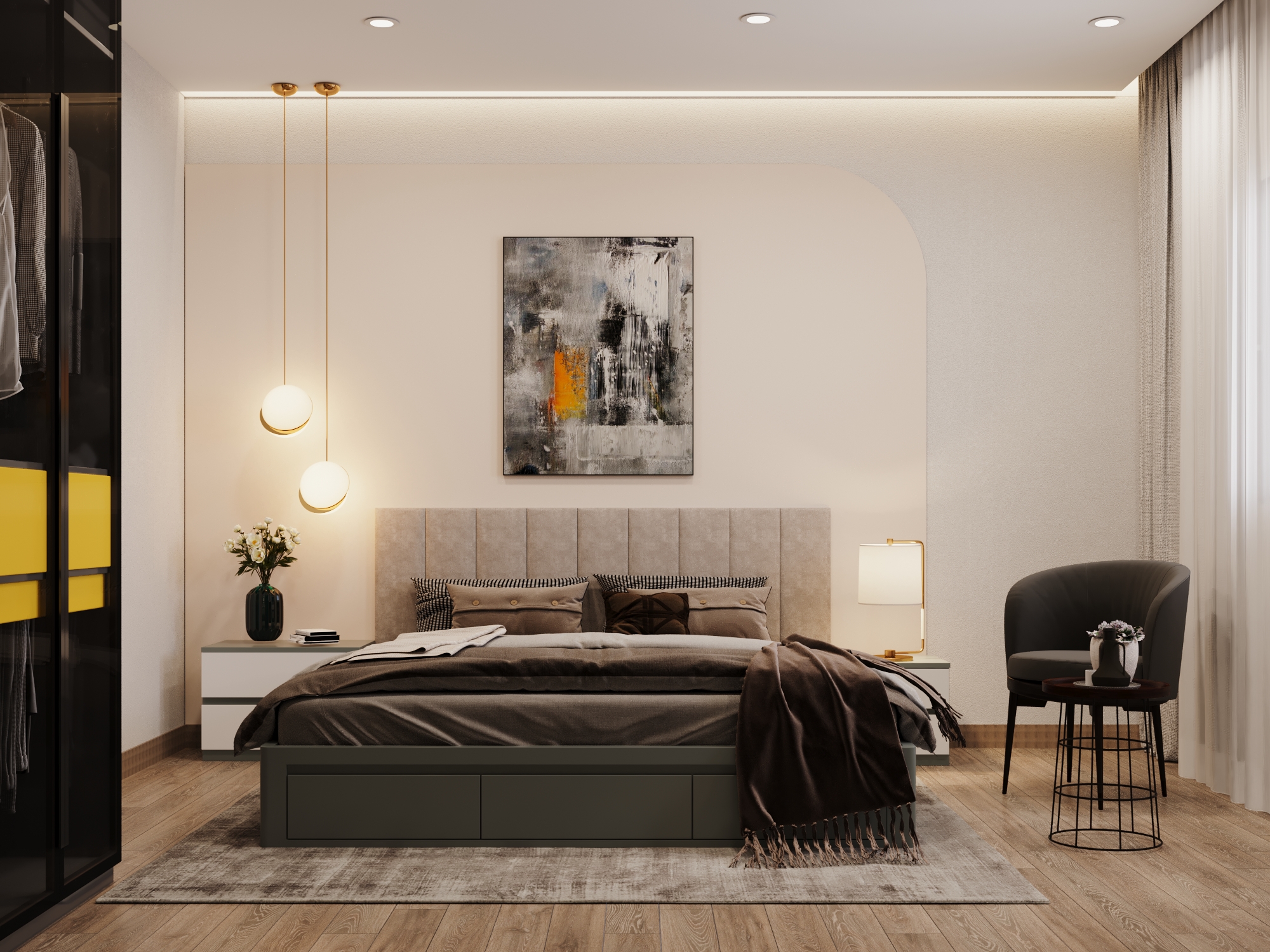 Villa Interior Design (Katameya Gardens New Cairo)-27