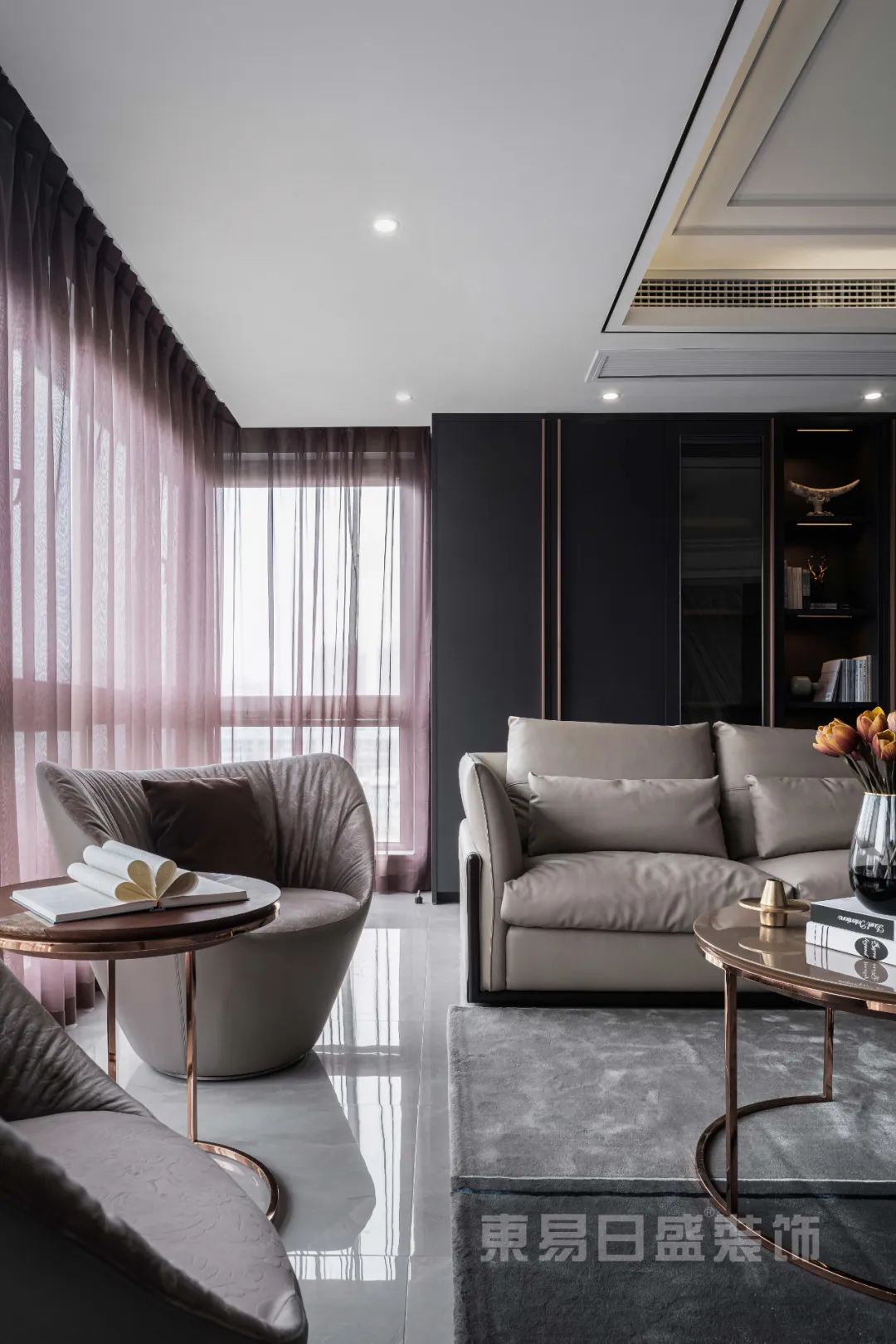 249㎡简约轻奢实景，一物一色，都在或浅或深地表达着-13