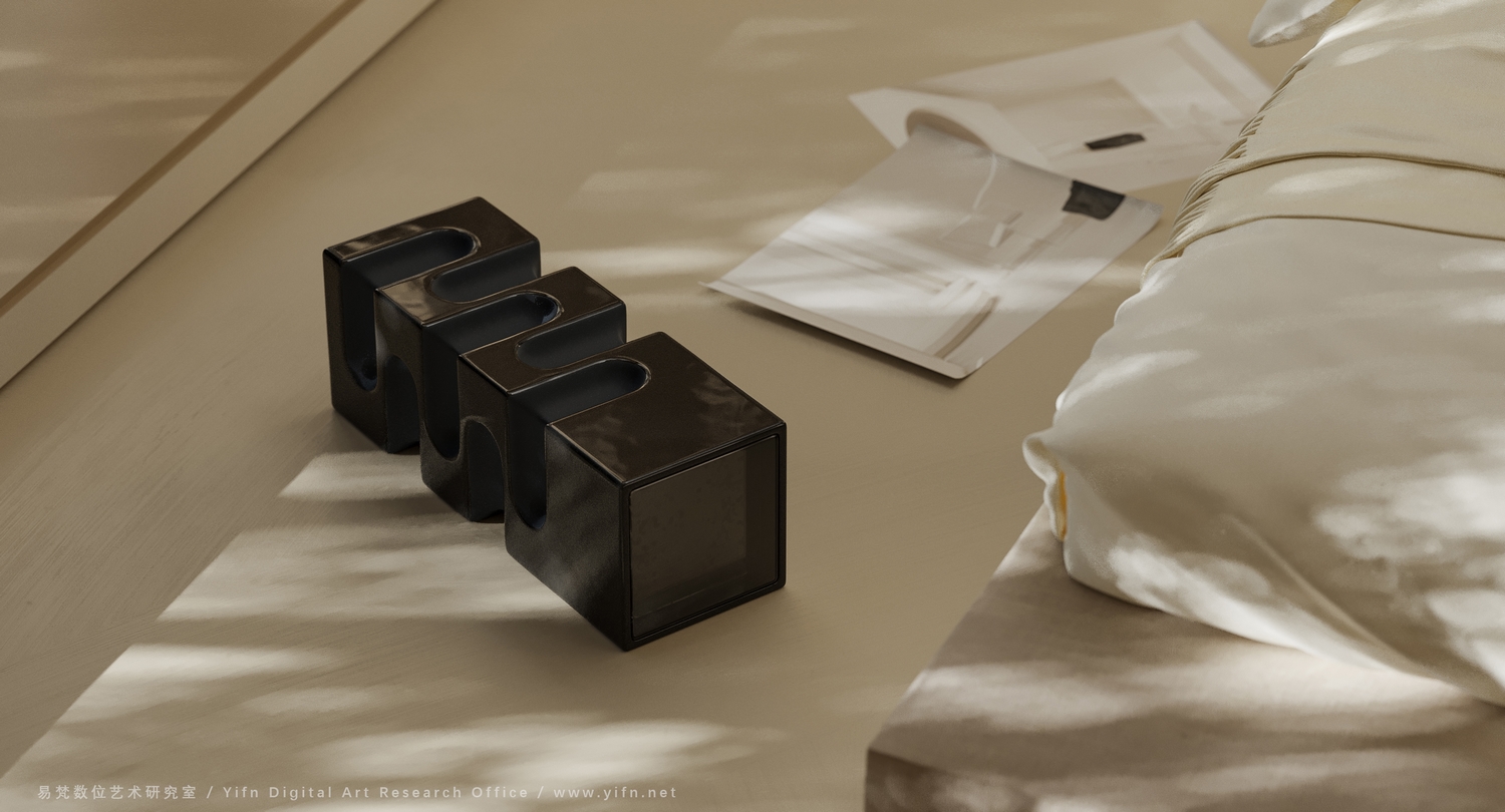 现代奶油风住宅|易梵视觉-23